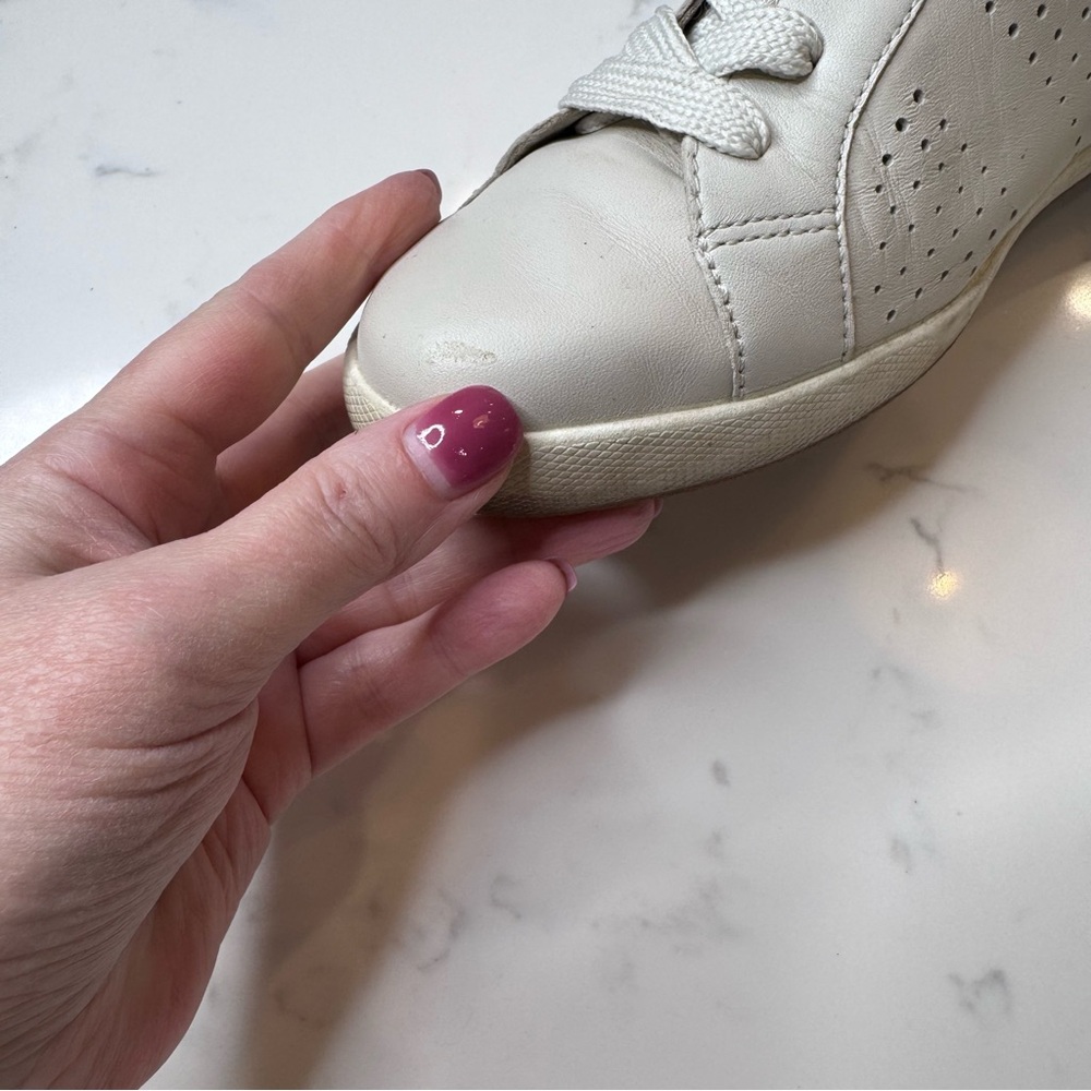 Dansko Orli Ivory Leather Low Top Casual Shoes Sneaker Women's Size 9.5-10 (40) - Picture 6 of 12